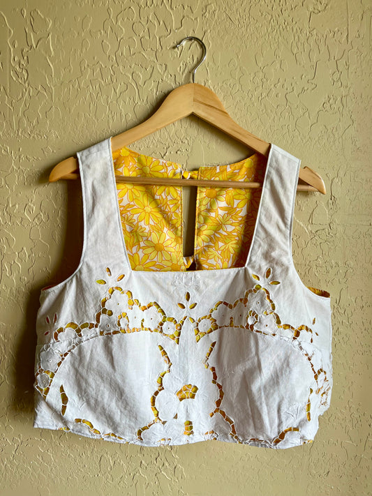 Victoria / Daydream Daisy Reversible Donna Top - Large