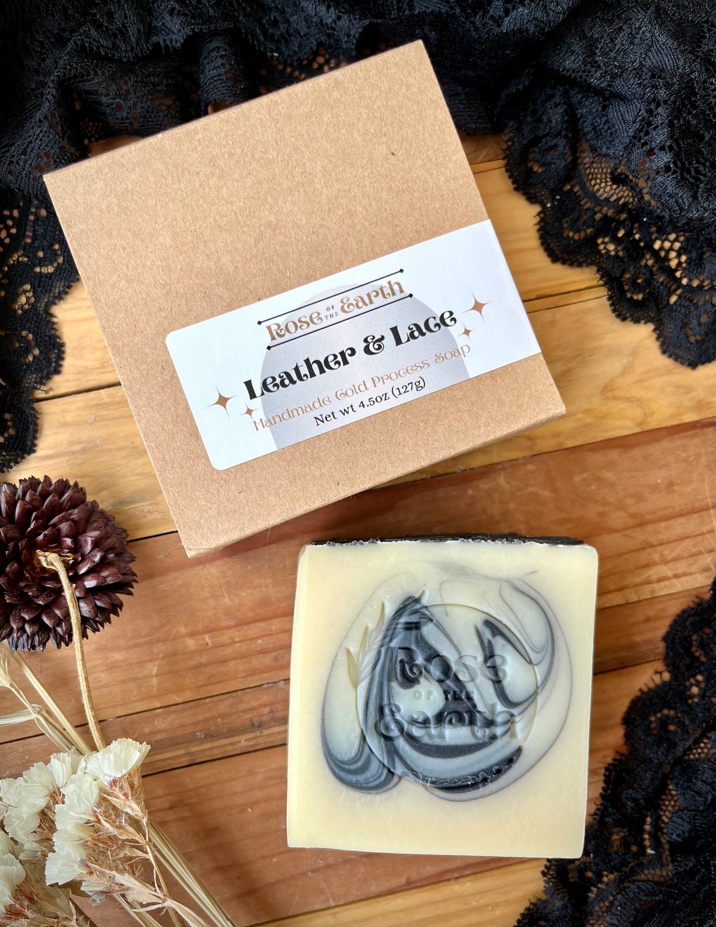 Leather & Lace Soap Bar